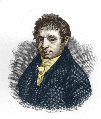 Jean Baptiste Say (1767 - 1832), Franse econoom en industrieel door Unknown artist