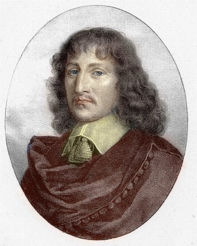 Jean Mairet (1604-1686) Franse dichter. door Unknown artist