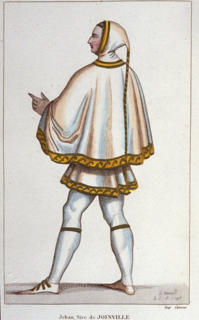 Jean de Joinville (1225-1317). door Unknown artist