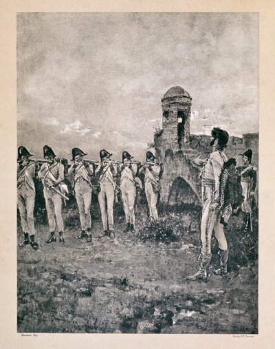 Joachim Murat (1767-1815), maarschalk van Frankrijk, koning van Napels, geëxecuteerd op 13/10/1815 in Calabrië. Afdrukken van de periode. door Unknown artist