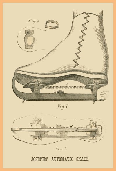 Josephs Automatische Schaats door Unknown Artist