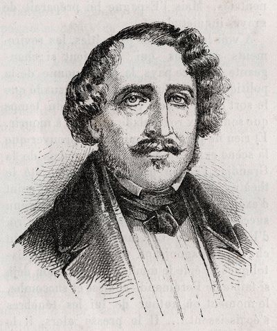 Juan Alvarez Mendizabal (1790-1853). Spaanse econoom en politicus. door Unknown artist