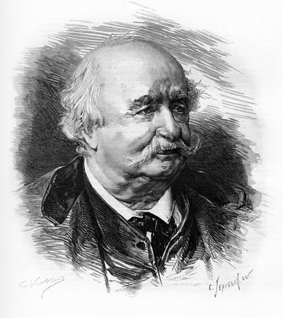 Jules Sandeau (1811-1883), Franse schrijver, romanschrijver en toneelschrijver door Unknown artist