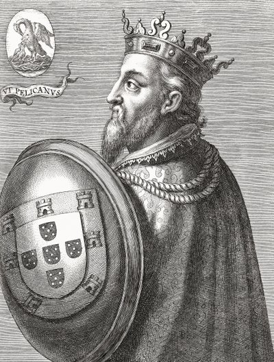 Koning Jan II van Portugal. João II. Portret. door Unknown artist