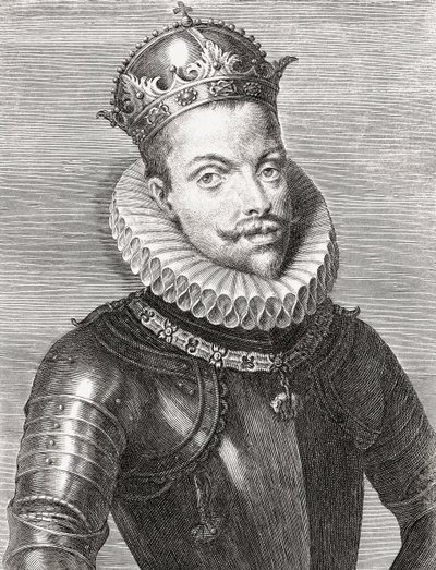 Koning Filips III van Spanje en als Filips II, Koning van Portugal. Portret. door Unknown artist