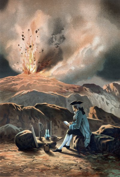Lazzaro Spallanzani (of Spalanzani) door Unknown artist