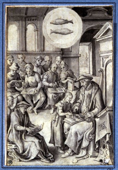 De school - Anoniem document door Unknown artist