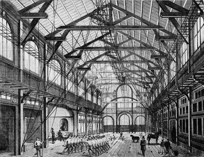 Le Grand Gymnasium de la rue des martyrs door Unknown artist