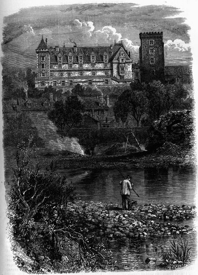 Het kasteel van Pau, Pyrénées-Atlantique (64) door Unknown artist