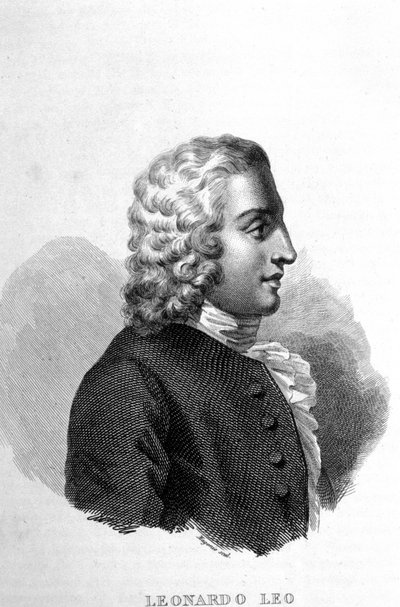 Leonardo Leo, Italiaanse componist (San Vito degli Schiavi) door Unknown artist