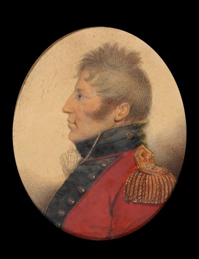 Luitenant-kolonel Charles McCarthy, Royal African Corps, ca. 1812 door Unknown