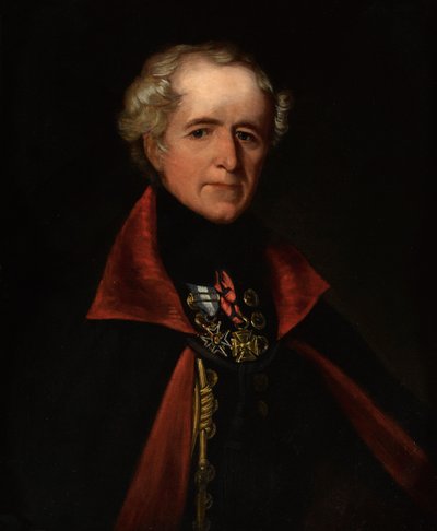 Luitenant-generaal Sir Samuel Venables Hinde KCB, ca. 1832 door Unknown