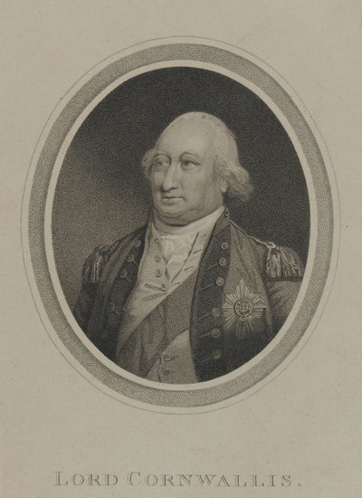 Lord Cornwallis door Unknown artist