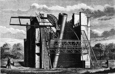 Grote telescoop van Lord Rosse in Parsontown, Ierland door Unknown artist