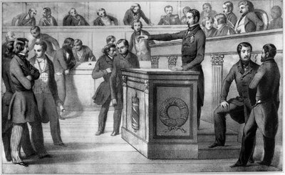 Louis-Napoleon (Napoleon III) zweert trouw aan de Republiek op 20 december 1848 door Unknown artist