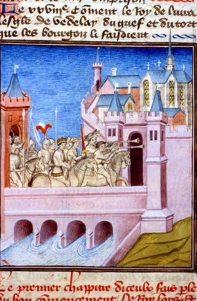 Lodewijk VII, 512, 214r: Aanvraag voor toestemming bij de Gemeentelijke Bibliotheek van Toulouse (tel: 05 62 27 66 66) door Unknown artist