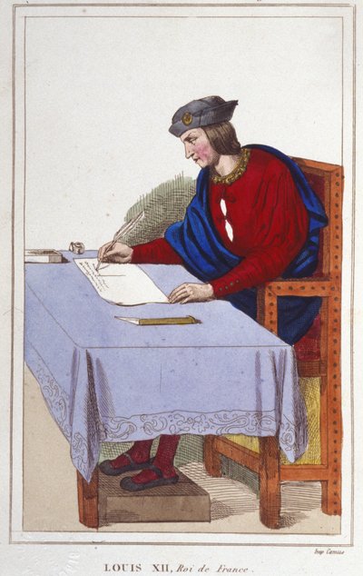 Lodewijk XII (1462 -1515), koning van Frankrijk door Unknown artist