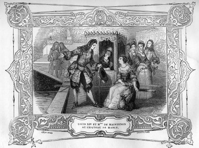 Lodewijk XIV en Françoise d