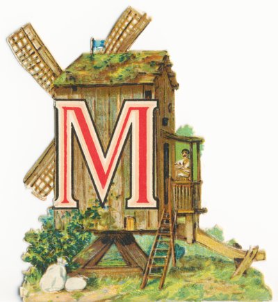 M: Molen door Unknown artist