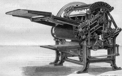 Machine gebruikt voor zinkografie door Unknown artist