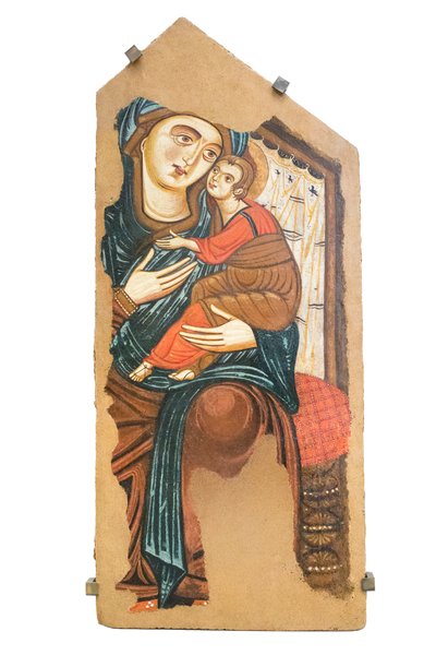 Madonna en Kind door Unknown artist