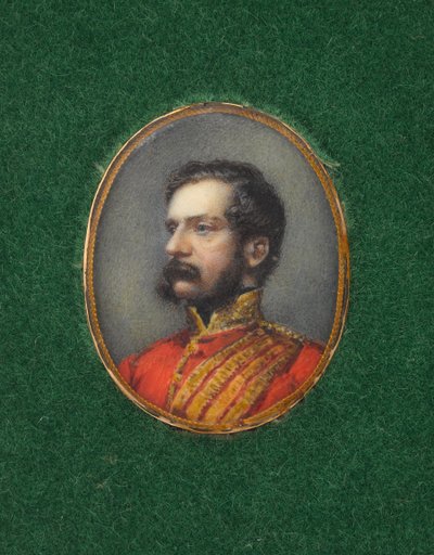 Generaal-majoor William Brett door Unknown