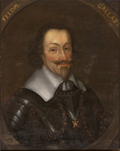 Portret van Matthias Gallas, graaf van Campo door Unknown artist