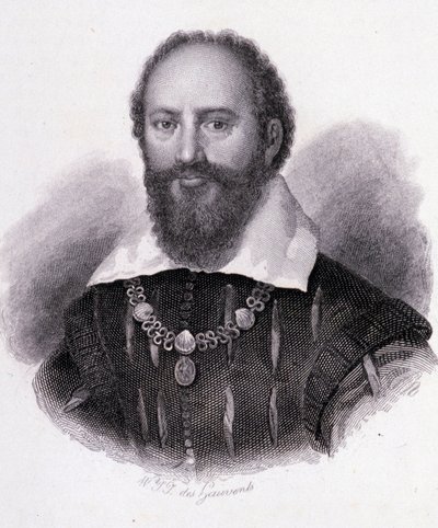Maximiliaan van Béthune (1560-1641) Hertog van Sully, grafportret door Unknown artist