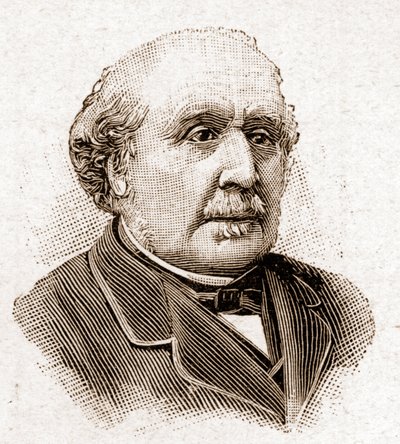 Portret van Albert, Hertog van Broglie (1821-1901), Frans historicus en politicus door Unknown artist