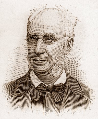 Leden van de Académie Française in 1895: portret van Emile Ollivier (1825-1913), Franse politicus door Unknown artist