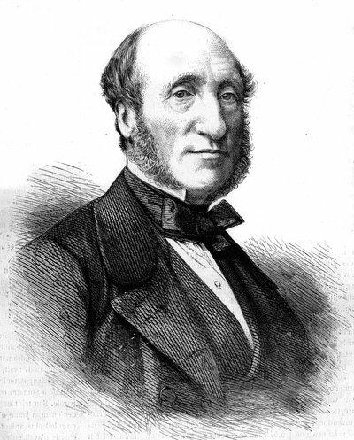 Michel Chevalier, Franse econoom en politicus (1806 tot 1879). door Unknown artist