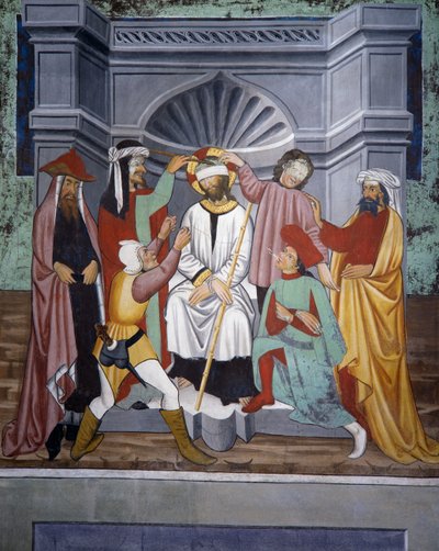 Bespotting van Christus, Leven van Christus (15e eeuw), fresco