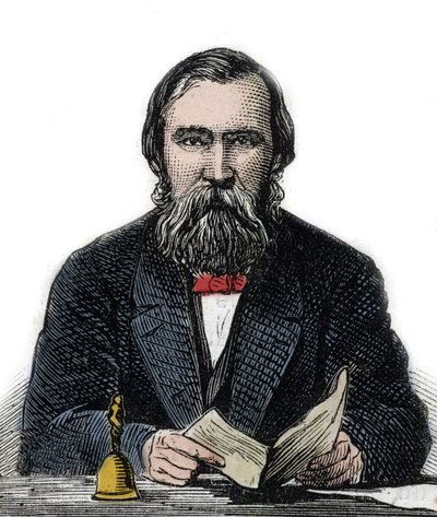 Moritz Lazarus - Engelse filosoof, psycholoog (1824-1903) door Unknown artist