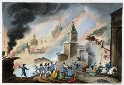 Brand van Moskou, sep. 1812 - in 