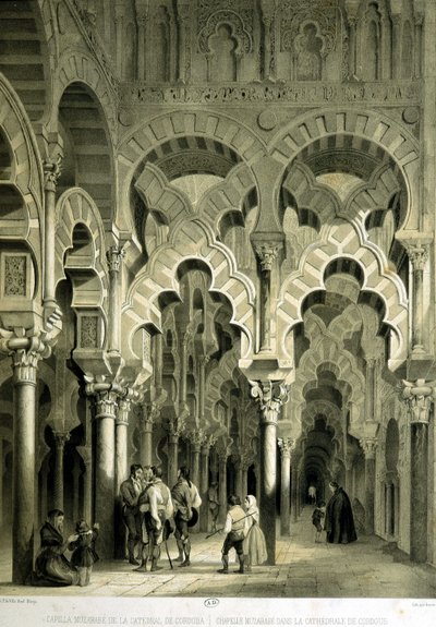 Mozarabische kapel in de kathedraal van Cordoba (oude moskee) - in 