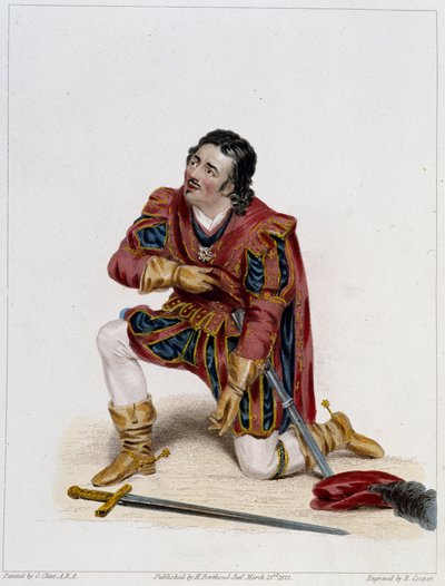 Mr. Kean als Gloster in Shakespeare