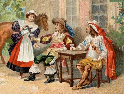 Musketiers onder Lodewijk XIII door Unknown artist