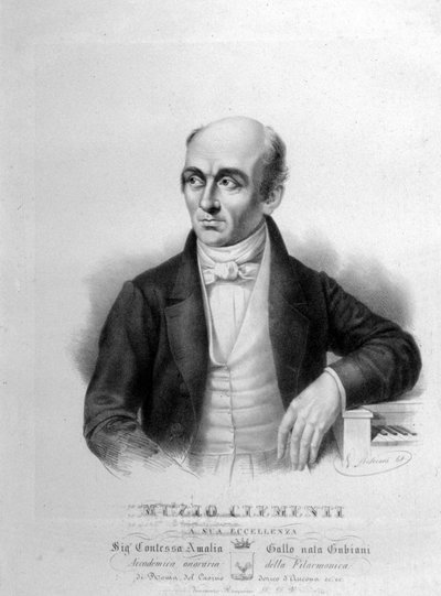 Muzio Clementi (1752-1832), Italiaanse pianist en componist door Unknown artist