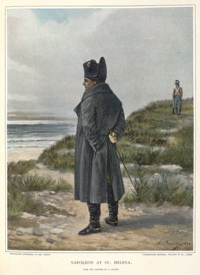 Napoleon op St. Helena door Unknown artist