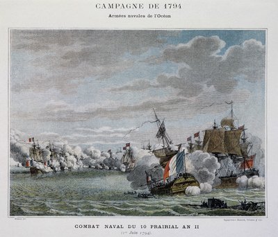 Zeegevecht, 10 prairial An II (1794) - in 