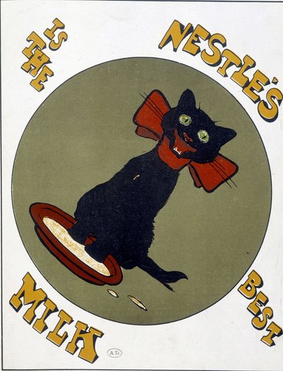 Nestlé is de beste melk - reclame Nestlé door Unknown artist