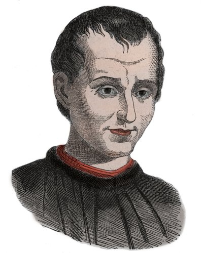 Portret van Niccolo di Bernardo dei Machiavelli (1469-1527) door Unknown artist