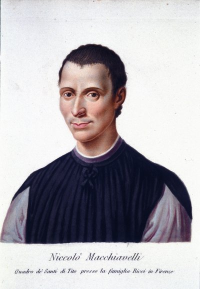 Niccolo di Bernardo dei Machiavelli door Unknown artist