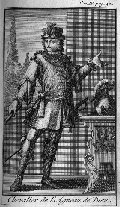 Ordes van Ridderlijkheid. Ridder van het Lam Gods. In 