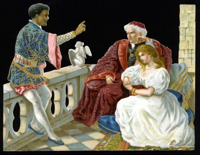 Othello, Desdemona en Iago - in 