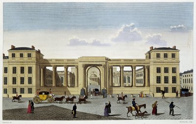 Paleis van de Kamer van Afgevaardigden, circa 1820 - in 