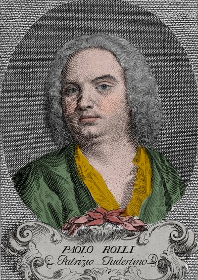 Paolo Antonio Rolli (1687-1765) dichter en librettist van 18e-eeuwse Italiaanse opera - Portret van Paolo Antonio Rolli (1687-1765), Italiaanse dichter door Unknown artist