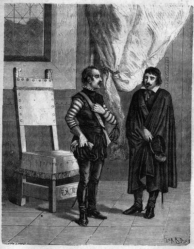 Pascal (Pasquale) Paoli met James Boswell (1740-1795) Schotse schrijver en advocaat, zoon van Lord Alexander Boswell. In 