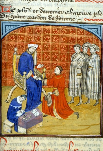 Filips VI, 512, 356r: Verzoek om toestemming aan de Gemeentelijke Bibliotheek van Toulouse (tel: 05 62 27 66 66) door Unknown artist
