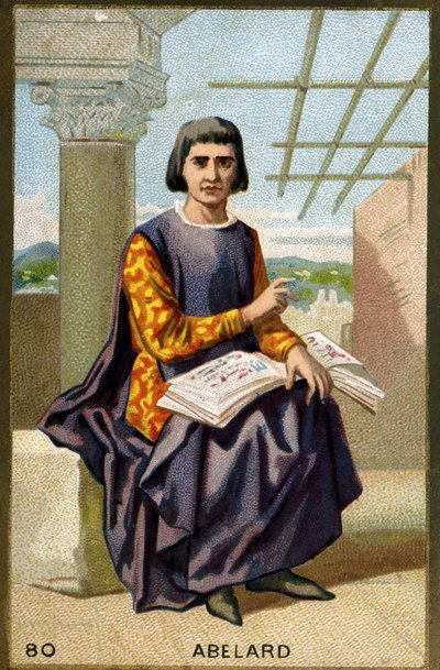 Portret van Pierre Abailard door Unknown artist